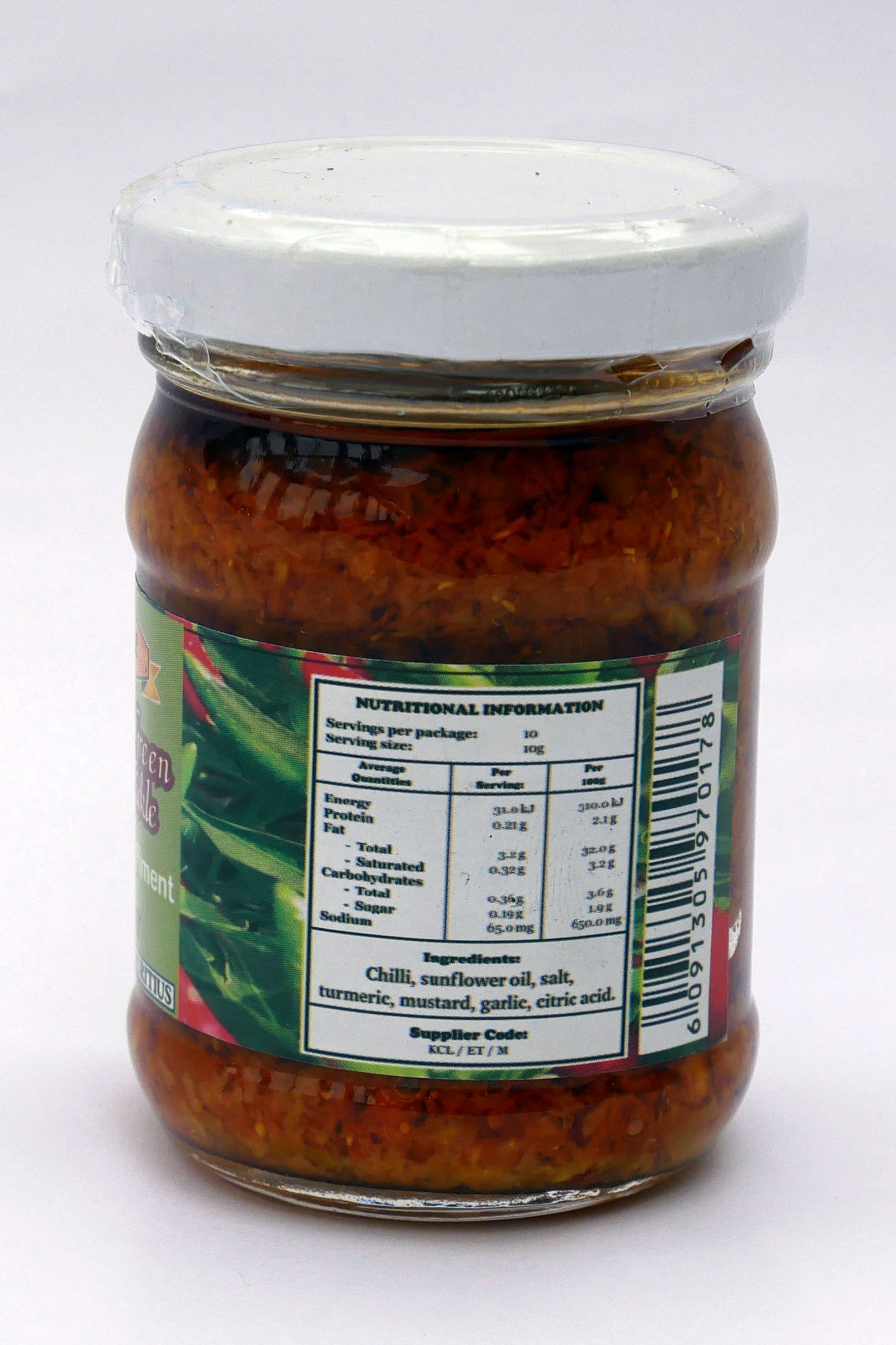 Red and Green Chilli Pickle